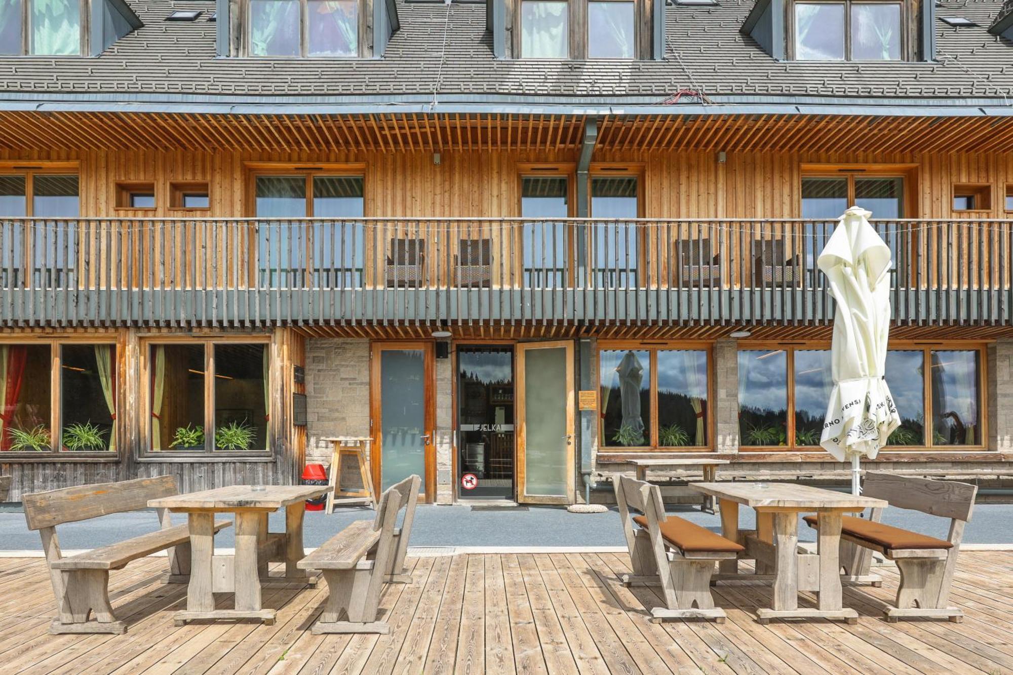 Hotel Jelka Pokljuka Goreljek Buitenkant foto