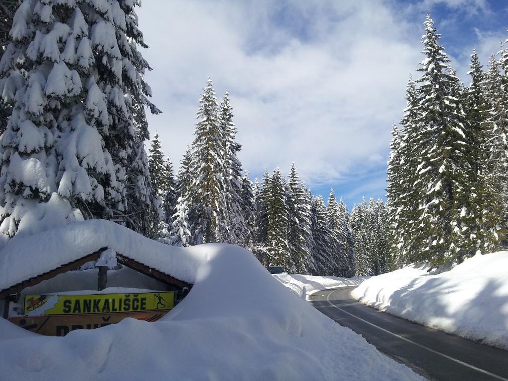 Hotel Jelka Pokljuka Goreljek Buitenkant foto